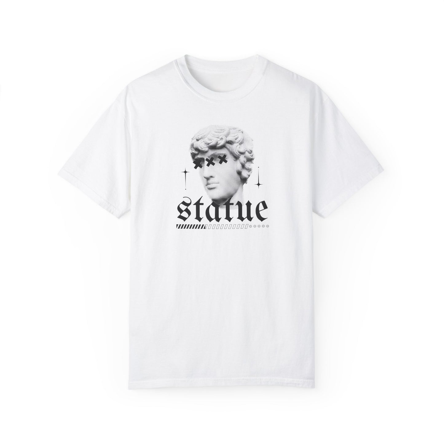 Stylish Statue Graphic Unisex T-Shirt - Art-Inspired Casual Wear